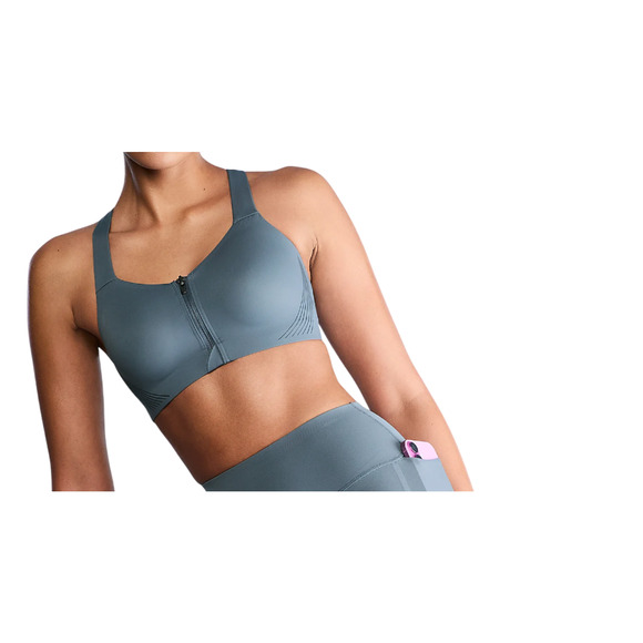 Victoria's Secret VSX Knockout Front-Close Women's Sport Bra Dark Steel Size 38D - Picture 7 of 9